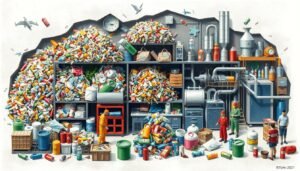 How to effectively recycle plastic particles