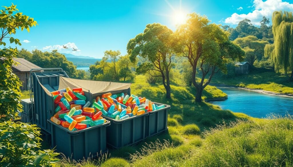 PET plastic recycling environmental benefits