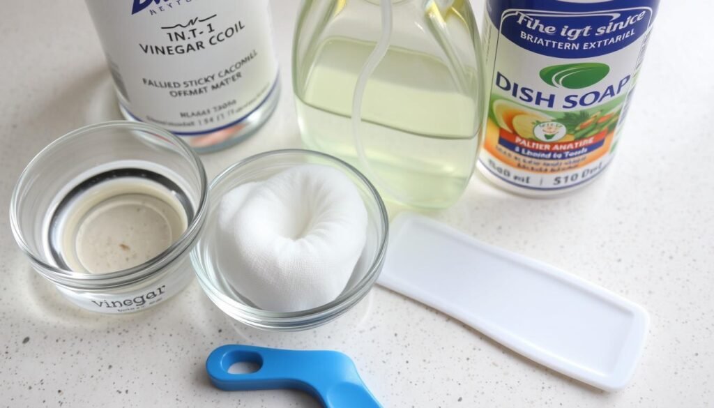 easy ways to remove sticky residue from plastic