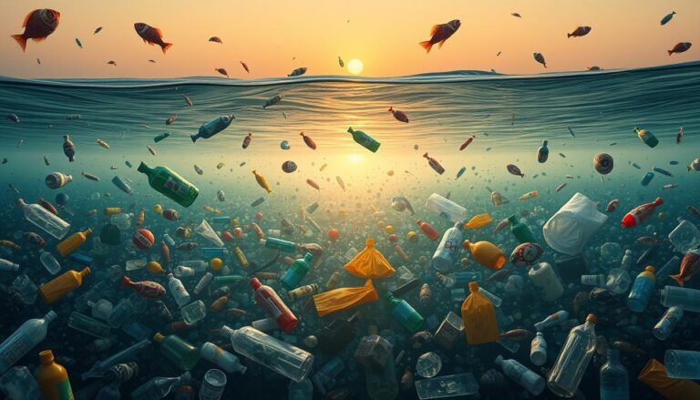 how much plastic is in the ocean