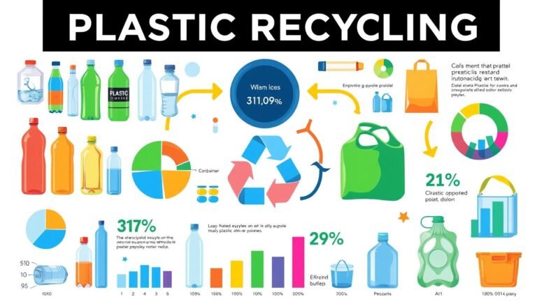 how much plastic is recycled