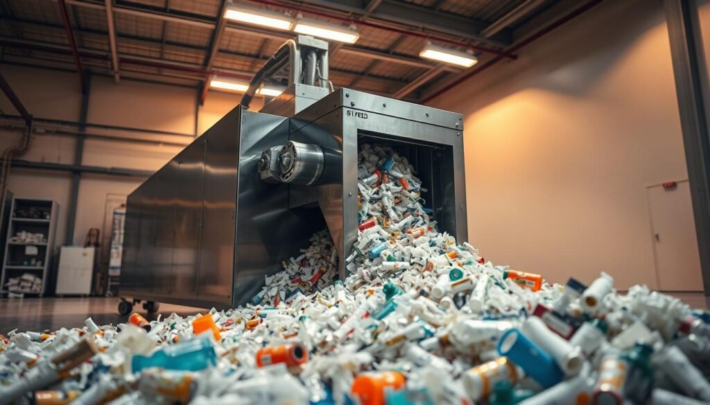 Efficient Plastic Shredding