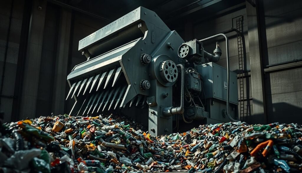 Industrial Plastic Shredder Machine