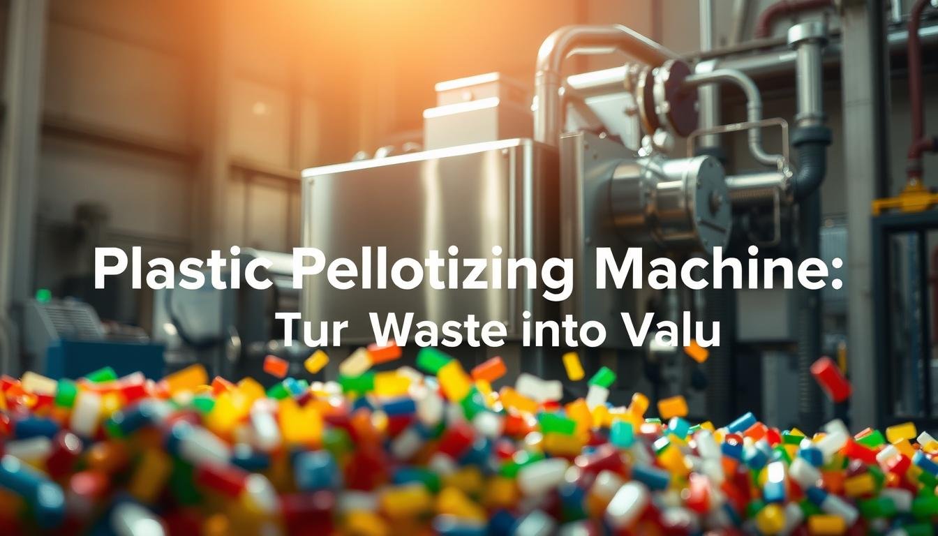 Plastic pelletizing machine