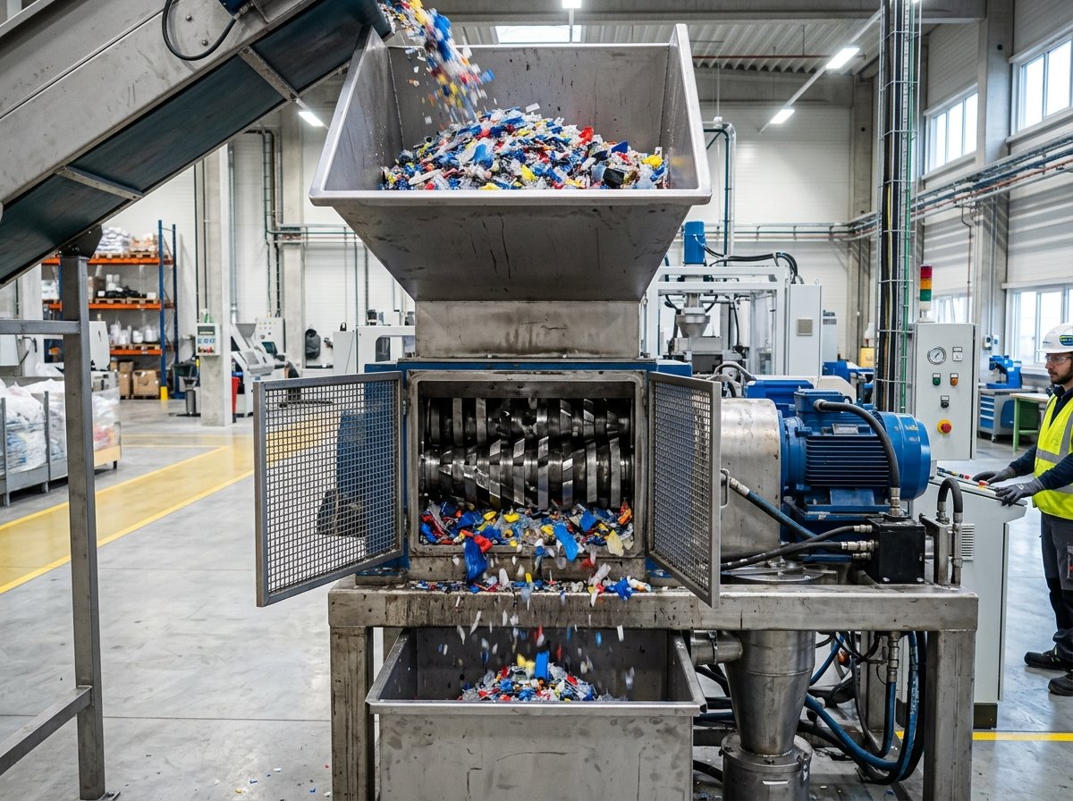 Industrial Plastic Granulator Machines Built for 24/7 Operation