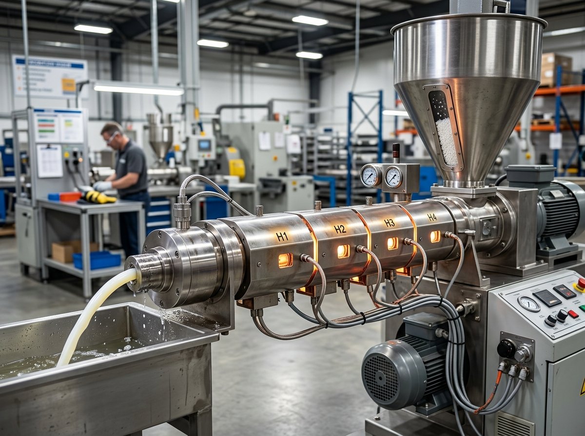 Single Screw Plastic Extruders: 300–1500 kg/h Output