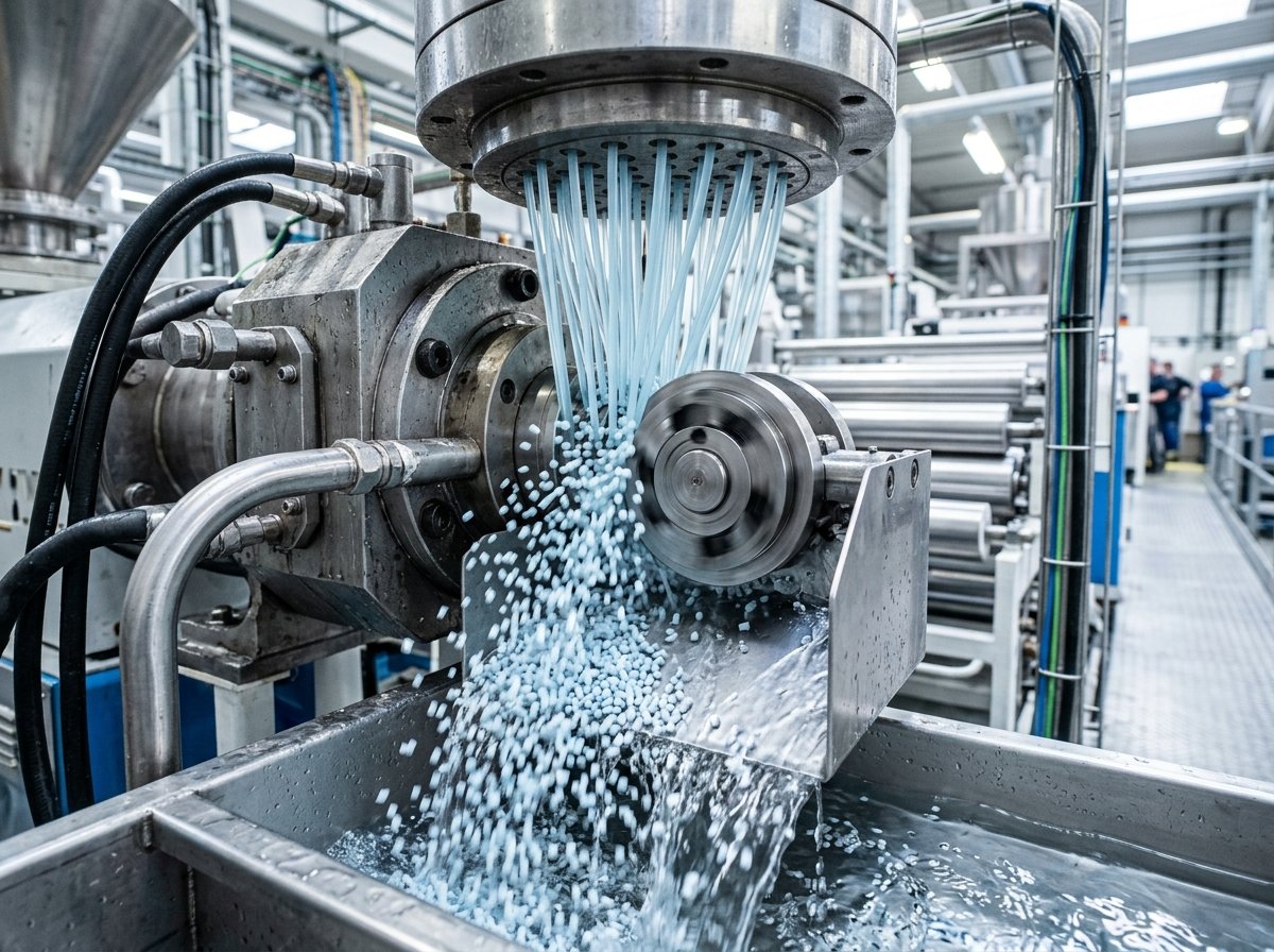 Industrial Plastic Pelletizer Machines with Precision Cutting