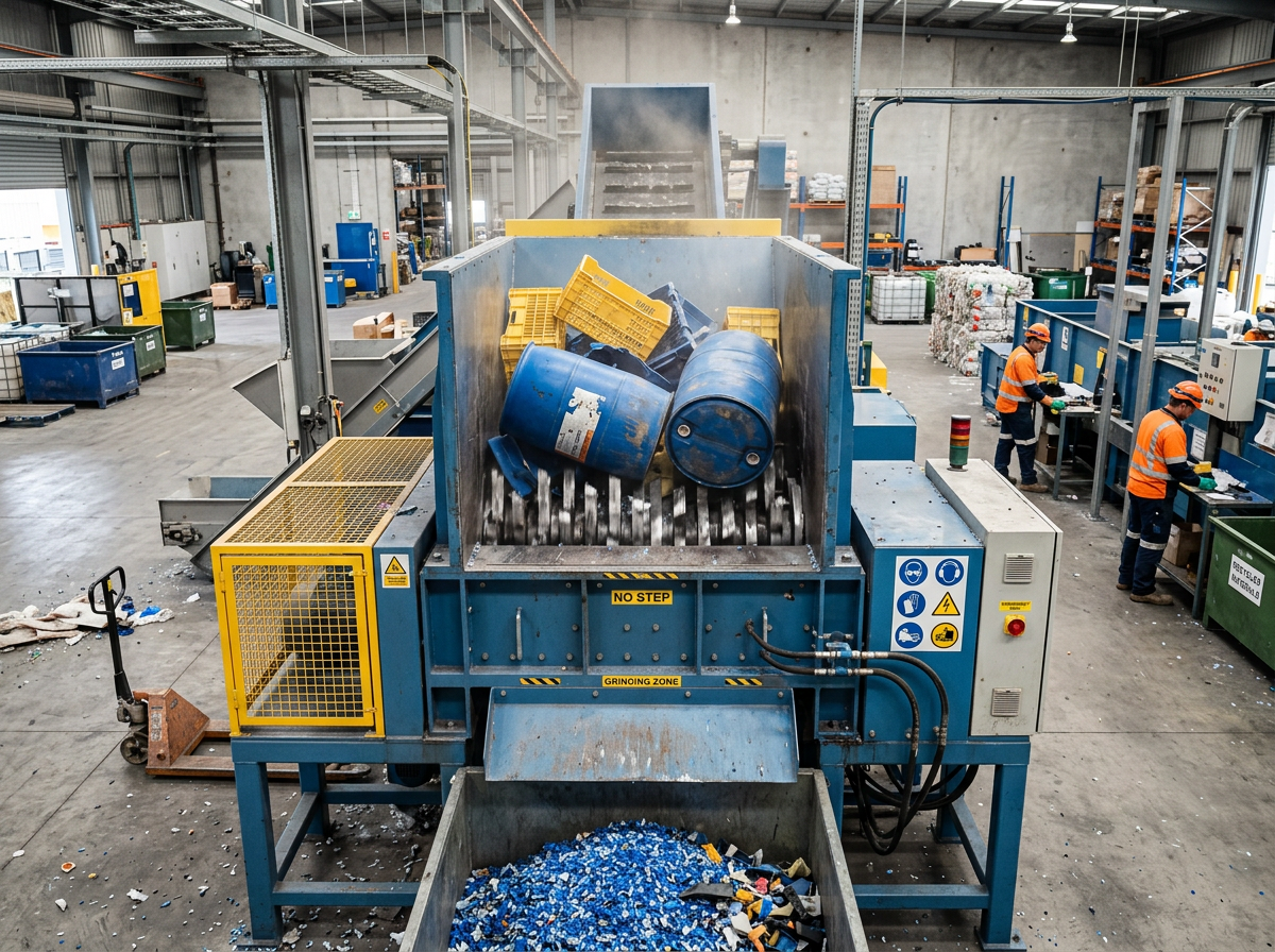 Rigid Plastic Crushing u0026 Granulating Lines