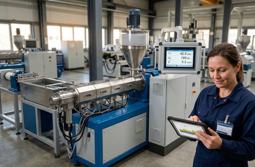 Plastic Extruder Power Use in kWh Explained with Real Data